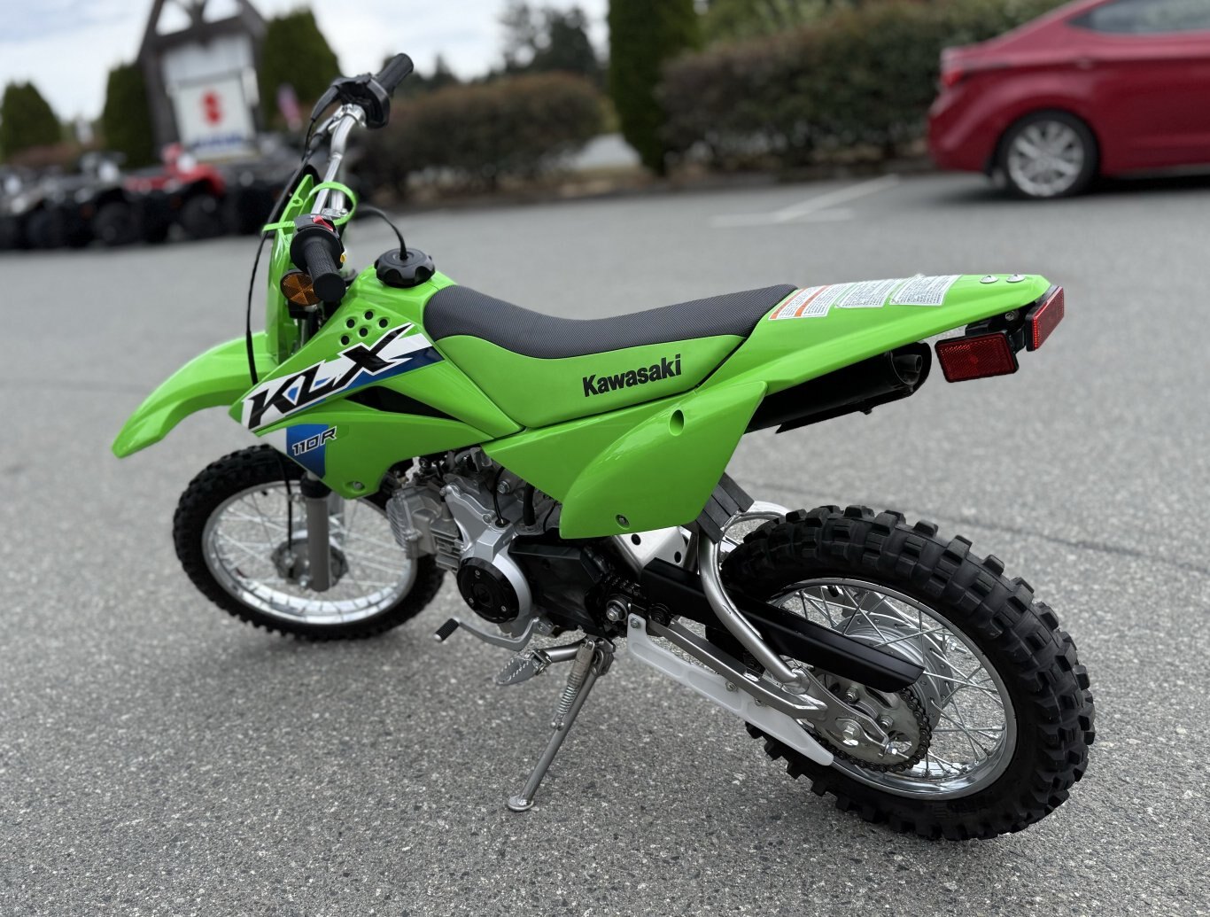 2026 Kawasaki KLX110R Lime Green