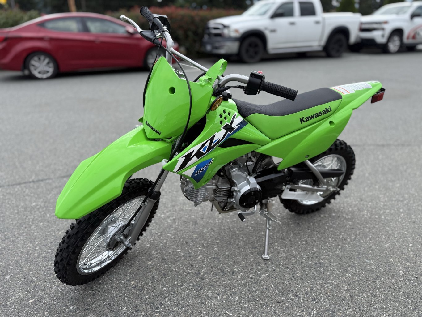 2026 Kawasaki KLX110R Lime Green