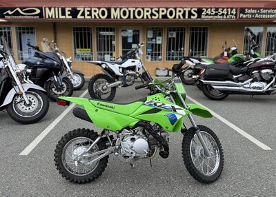 2026 Kawasaki KLX110R Lime Green