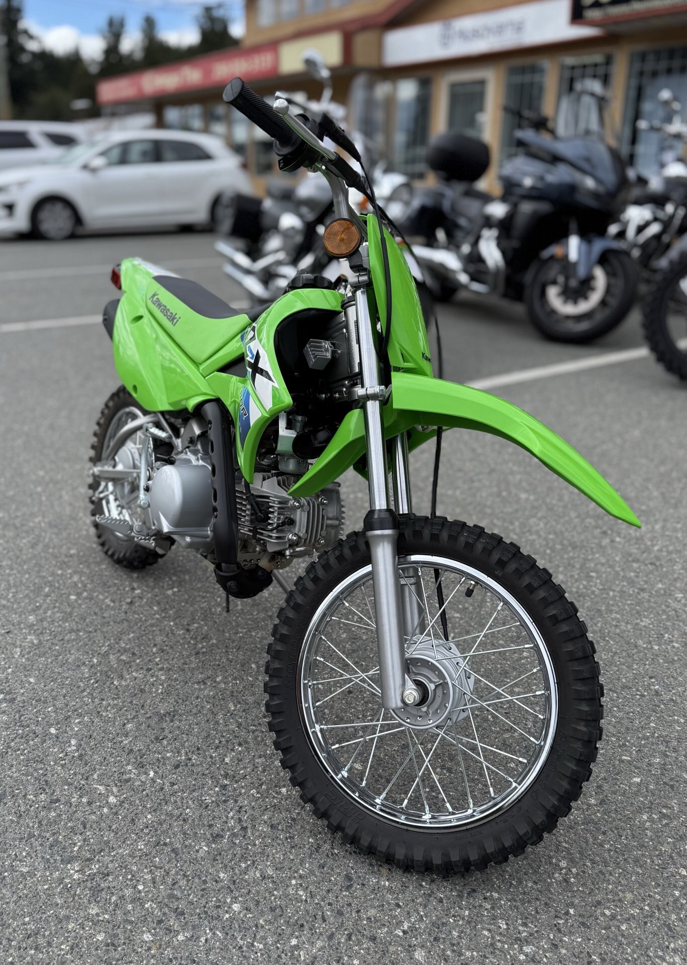 2026 Kawasaki KLX110R Lime Green