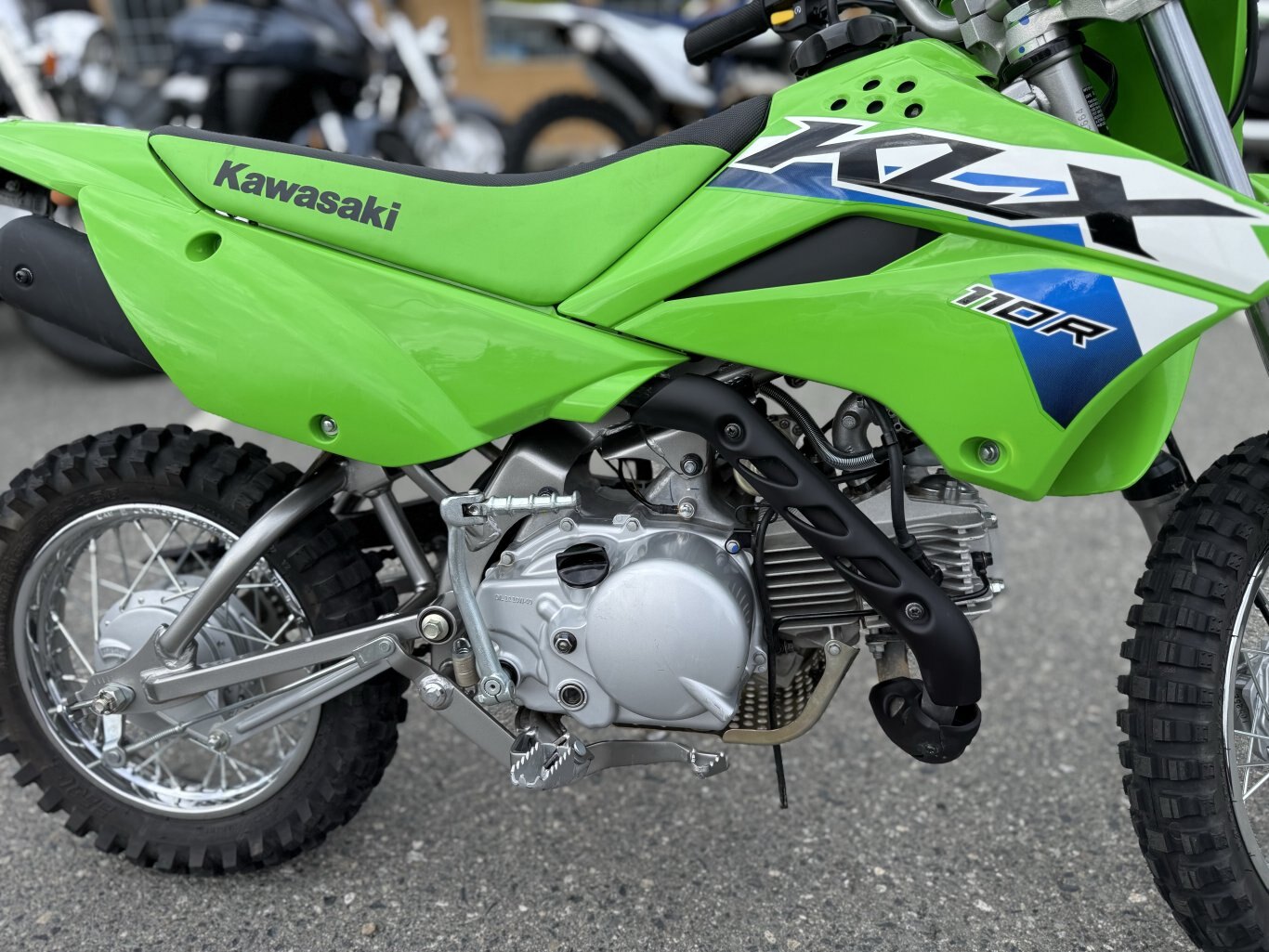2026 Kawasaki KLX110R Lime Green