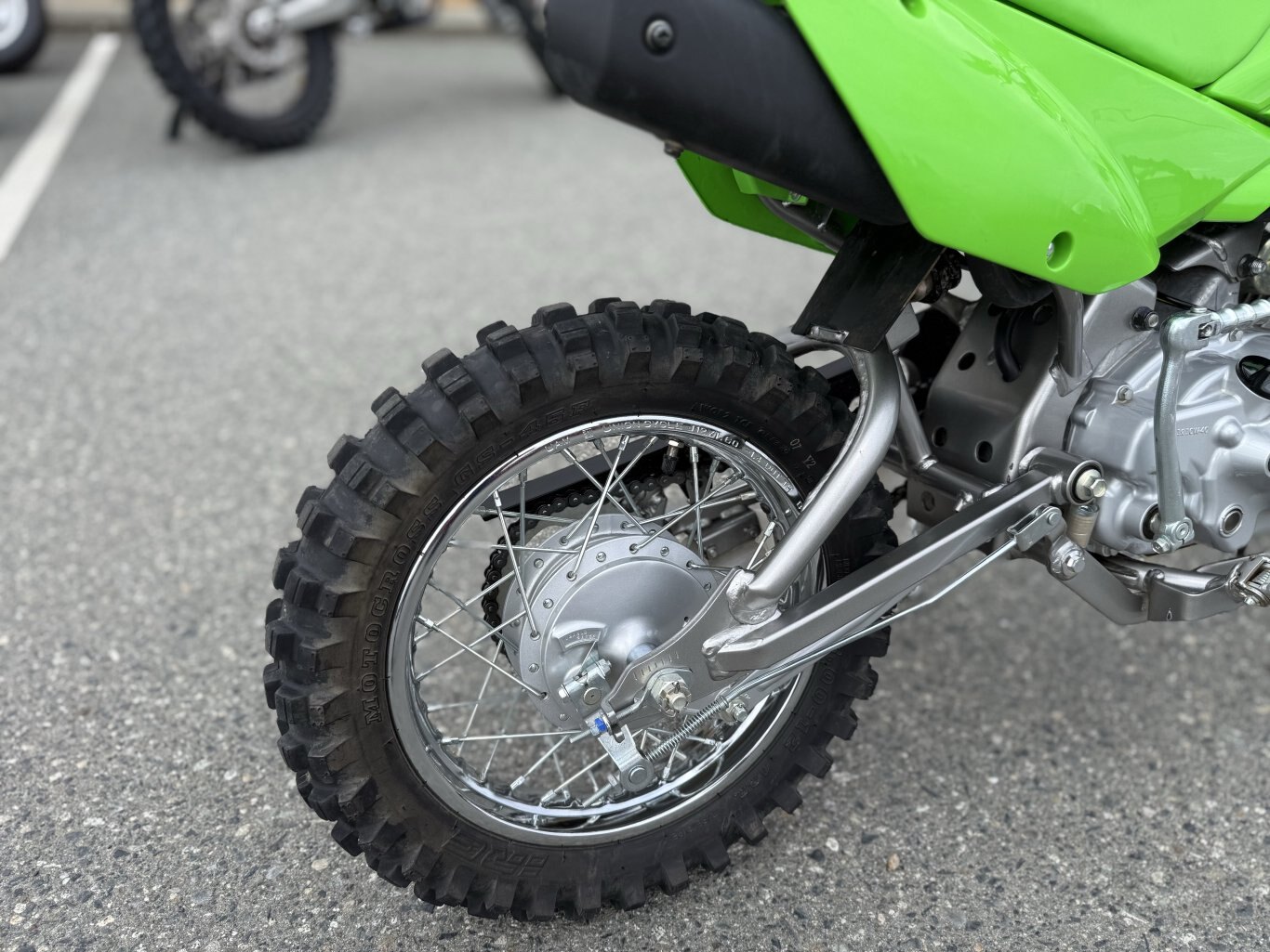 2026 Kawasaki KLX110R Lime Green