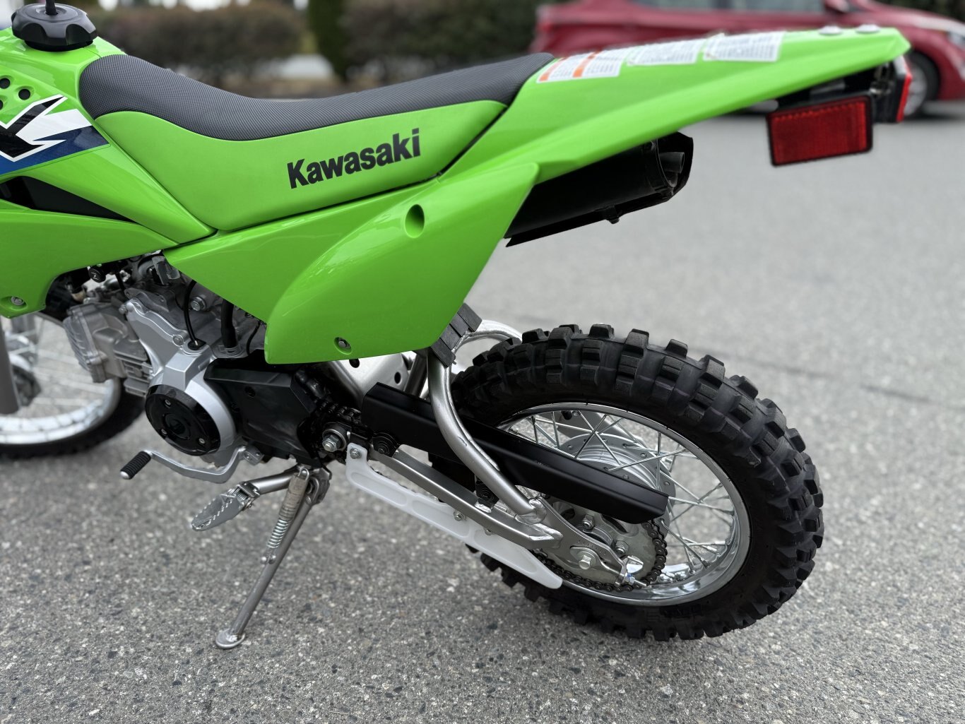 2026 Kawasaki KLX110R Lime Green