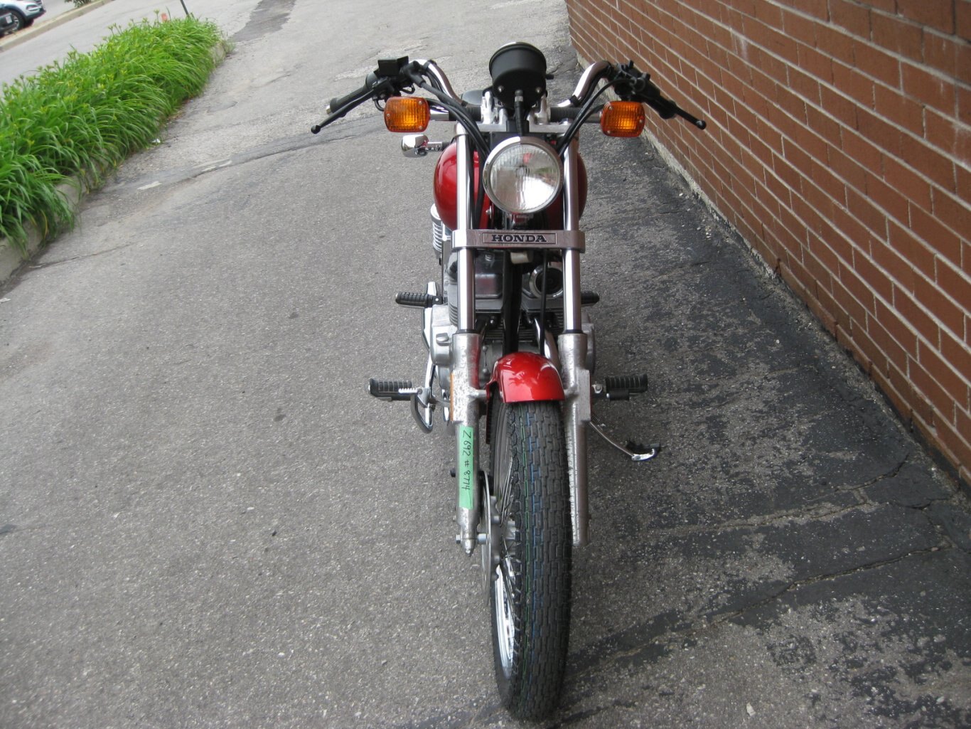 1985 CMX250C Rebel Honda  SOLD AND CONGRATULATIONS TO MIZZZ JAZZZ WITH PIZZAZZ “THE WIND SISTER ! WELCOME TO THE COMMUNITY OF THE HONDA RETRO RED REBEL CMX250 – CRUISER STYLE DA WILD THANG RIDIN “CUTTIN” CITY GRID OR “CARVIN THE CANYONS” TO THE FREEDOM ZONE WITH THANKS FROM GARY & TEAM CYCLE WORLD!!!!