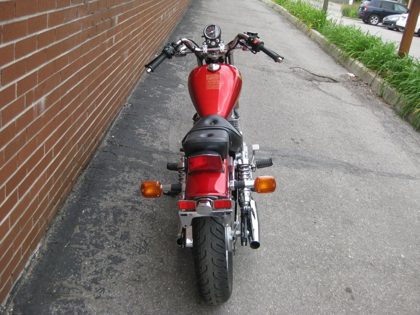 1985 CMX250C Rebel Honda  SOLD AND CONGRATULATIONS TO MIZZZ JAZZZ WITH PIZZAZZ “THE WIND SISTER ! WELCOME TO THE COMMUNITY OF THE HONDA RETRO RED REBEL CMX250 – CRUISER STYLE DA WILD THANG RIDIN “CUTTIN” CITY GRID OR “CARVIN THE CANYONS” TO THE FREEDOM ZONE WITH THANKS FROM GARY & TEAM CYCLE WORLD!!!!