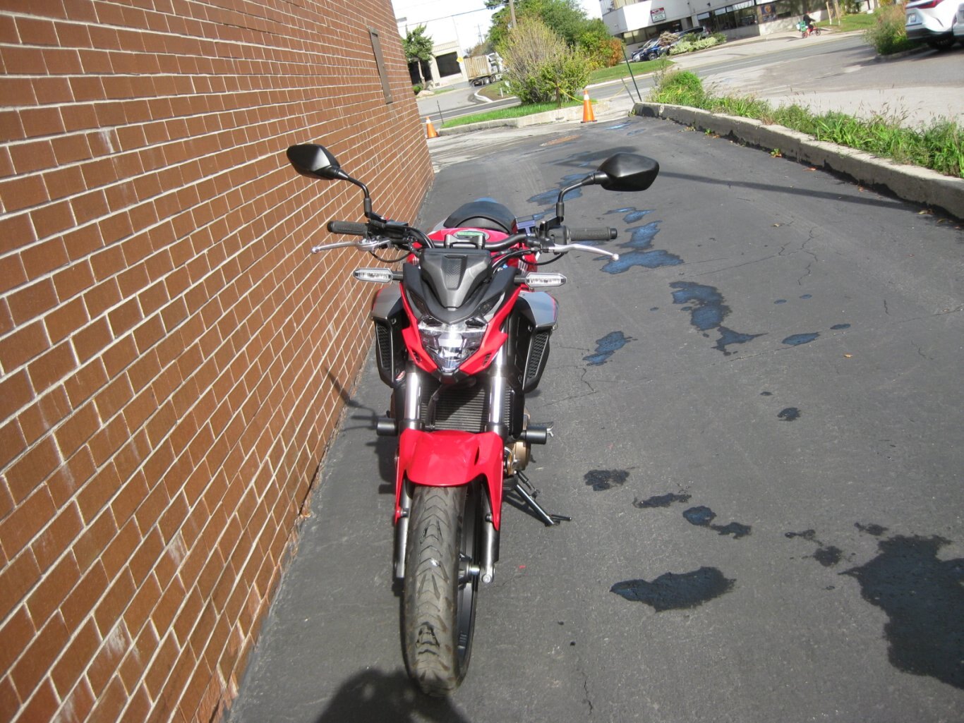 2020 HONDA CB500 FA ABS CONGRATS TO SIR BENJAMIN “THE ROAD WARRIOR” ON THE ADOPTION OF THE CB500 FA ABS THE ULTIMATE SPORT STYLE STREET FIGHTER COMBINES POWER, PERFORMANCE & COMFORT EITHER CUTTIN CITY GRID OR CARVIN CANYONS YOU WILL ARRIVE IN STYLE THANKS FROM GARY & TEAM CYCLE WORLD !!!!