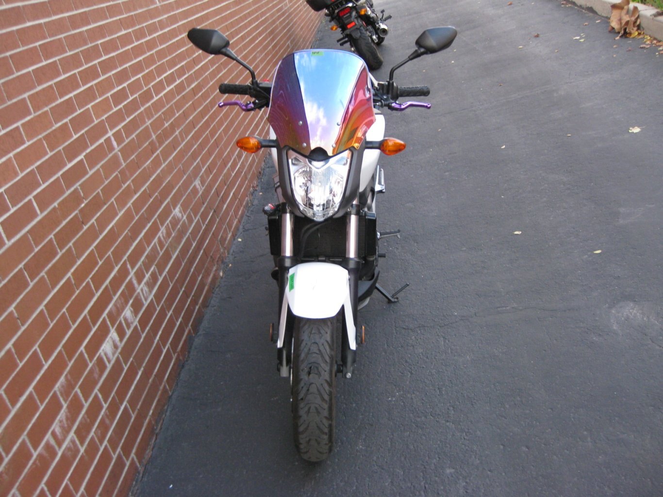 2013 HONDA NCX 700 SA CONGRATULATIONS SIR AHMAD THE ROAD WARRIOR ON THE ADOPTION OF THE HONDA NCX700SA THE ULTIMATE STREET FIGHTER THE WHITE LIGHTNING COMBINES POWER, PERFORMANCE & COMFORT EITHER CUTTIN CITY GRID OR CARVIN CANYONS YOU WILL ARRIVE IN STYLE CONGRATS FROM GARY & TEAM CYCLE WORLD !!!!