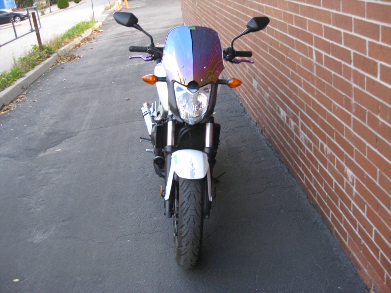 2013 HONDA NCX 700 SA CONGRATULATIONS SIR AHMAD THE ROAD WARRIOR ON THE ADOPTION OF THE HONDA NCX700SA THE ULTIMATE STREET FIGHTER THE WHITE LIGHTNING COMBINES POWER, PERFORMANCE & COMFORT EITHER CUTTIN CITY GRID OR CARVIN CANYONS YOU WILL ARRIVE IN STYLE CONGRATS FROM GARY & TEAM CYCLE WORLD !!!!