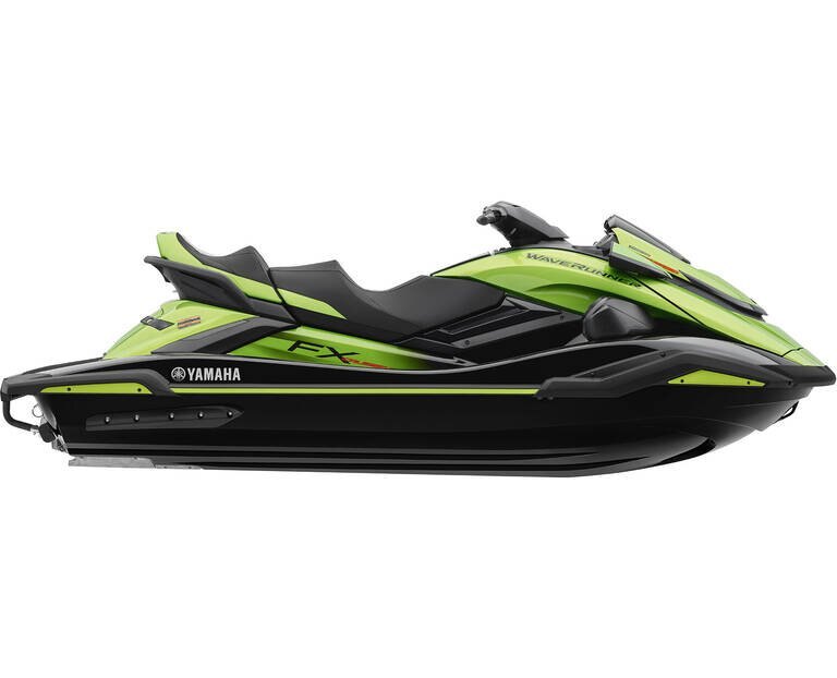 2024 Yamaha FX CRUISER SVHO Black/Acid Green