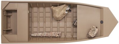 2024 G3 Boats 1652 VBW WELDED LOOSE JON with Trailer