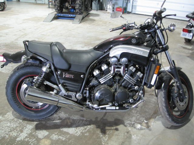 Certified Yamaha V Max 1200 muscle bike