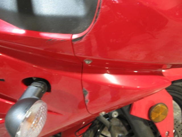 Low km 2012 Ninja 250 with a few scrapes