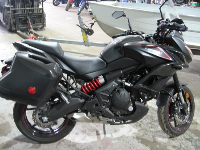 Excellent 2018 Kawasaki Versys 650 LT with hard bags