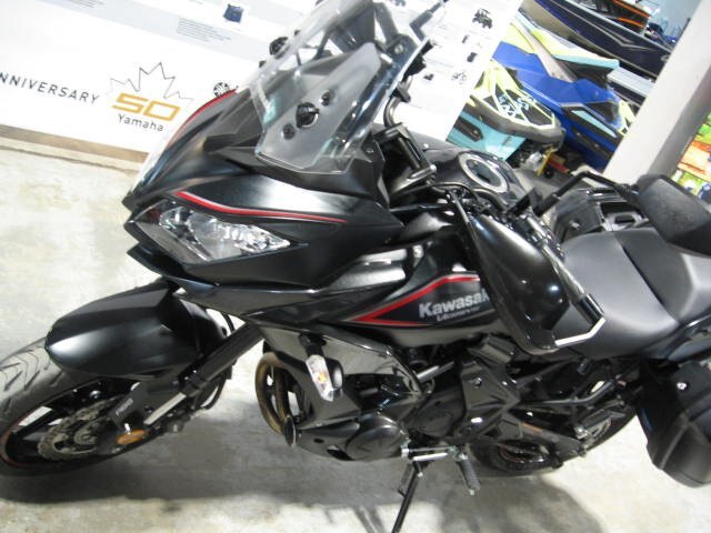 Excellent 2018 Kawasaki Versys 650 LT with hard bags