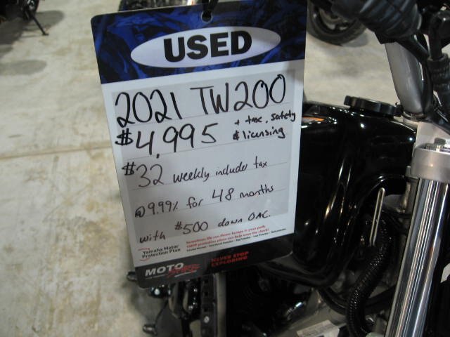 2021 Yamaha TW 200 excellent condition