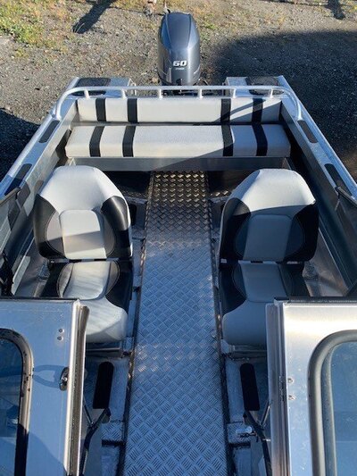 2023 16 WELDED ALUMINUM BOW RIDER BOAT