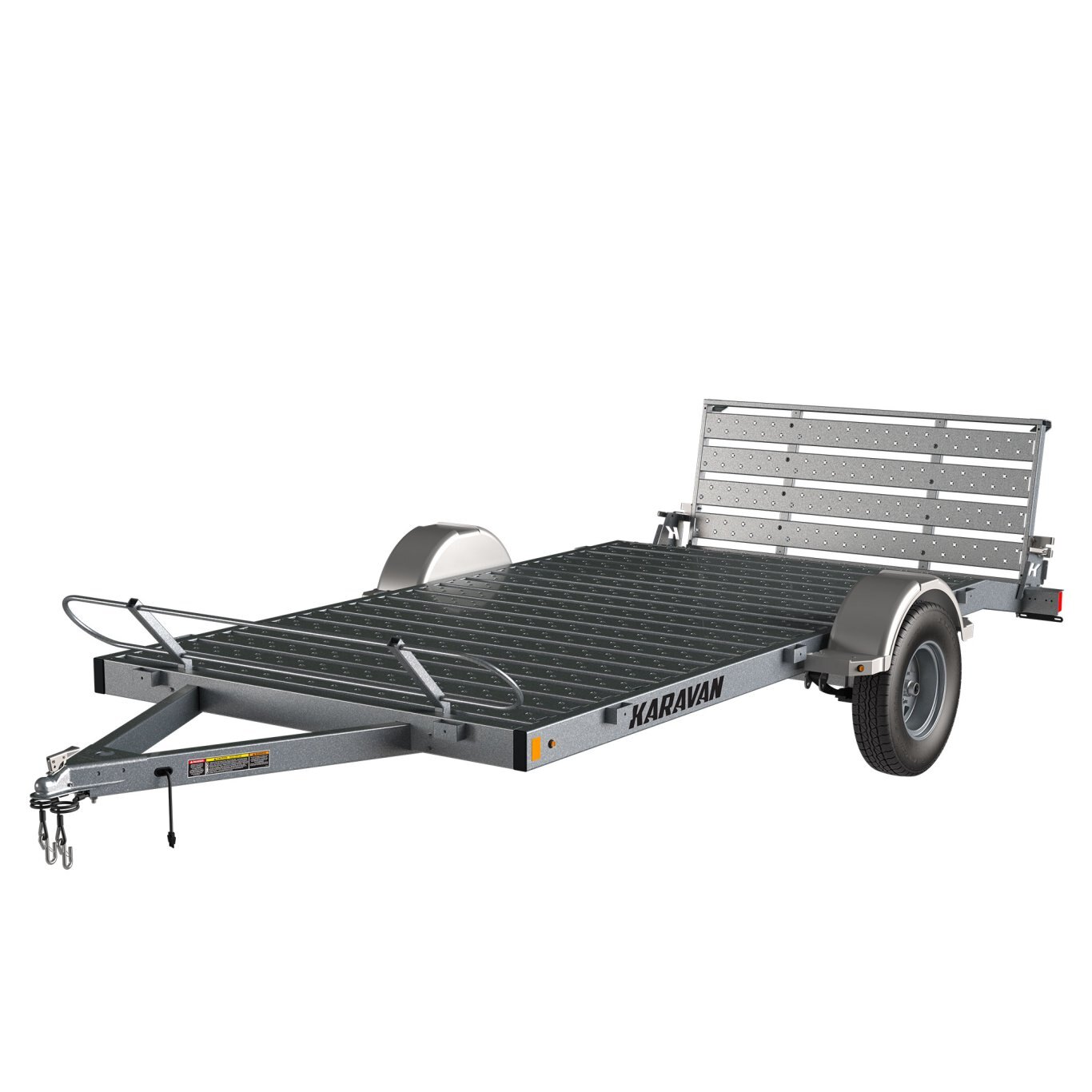 Karavan 6 x 12 ft. Steel Floor Utility Trailer