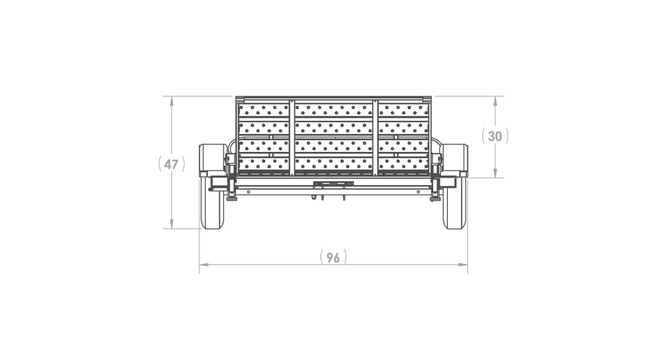 Karavan 6 x 12 ft. Steel Floor Utility Trailer