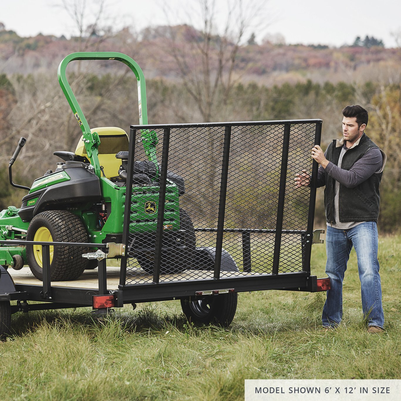 Karavan 6 x 12 ft. Steel Utility Trailer