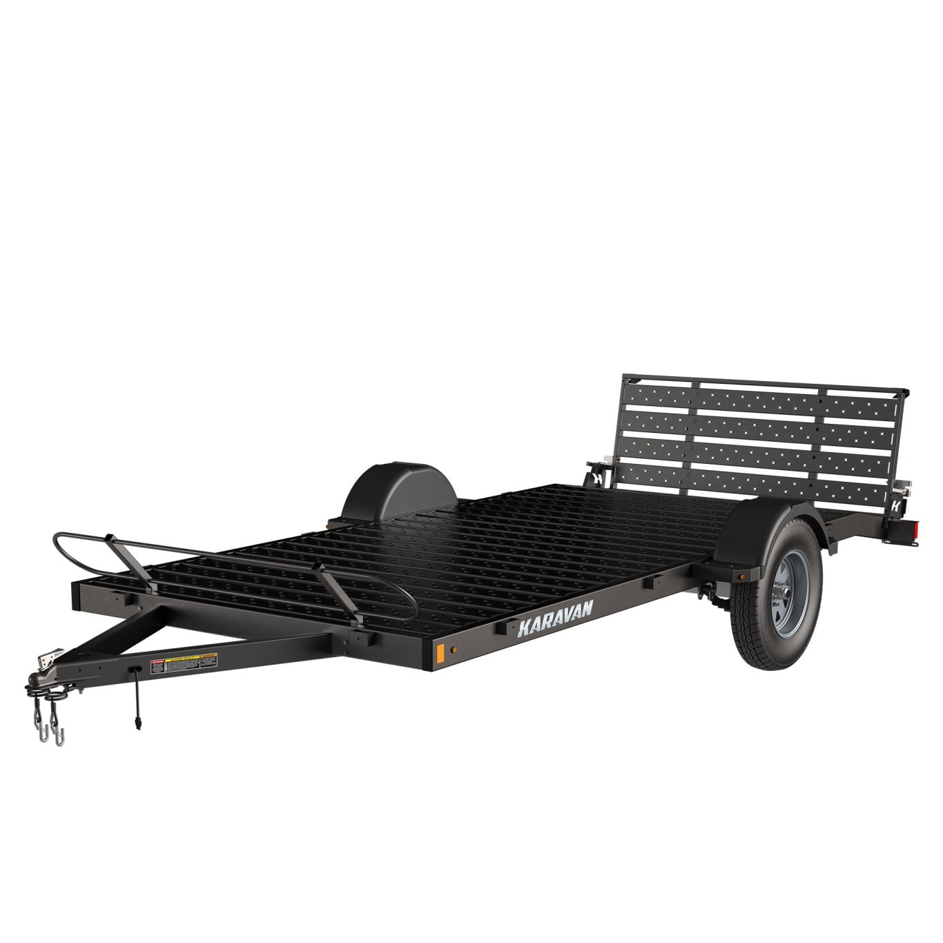 Karavan 6.5 x 14 ft. Steel Floor Utility Trailer
