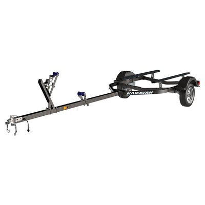Karavan Single Axle 1250# Wide Bunk Trailer