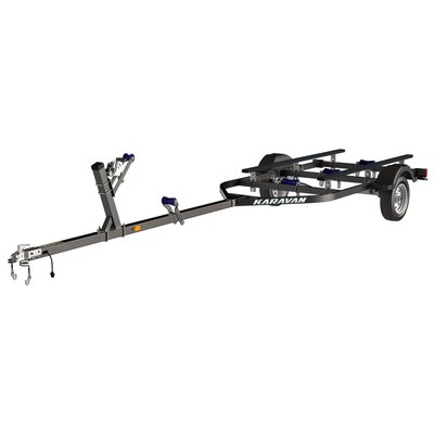 Karavan Single Axle 1500# Long Bunk Trailer