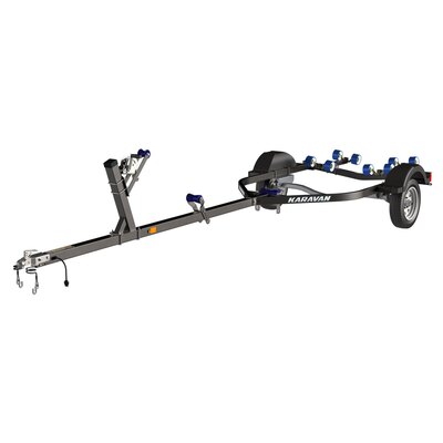 Karavan Single Axle 1500# Wide Roller Trailer