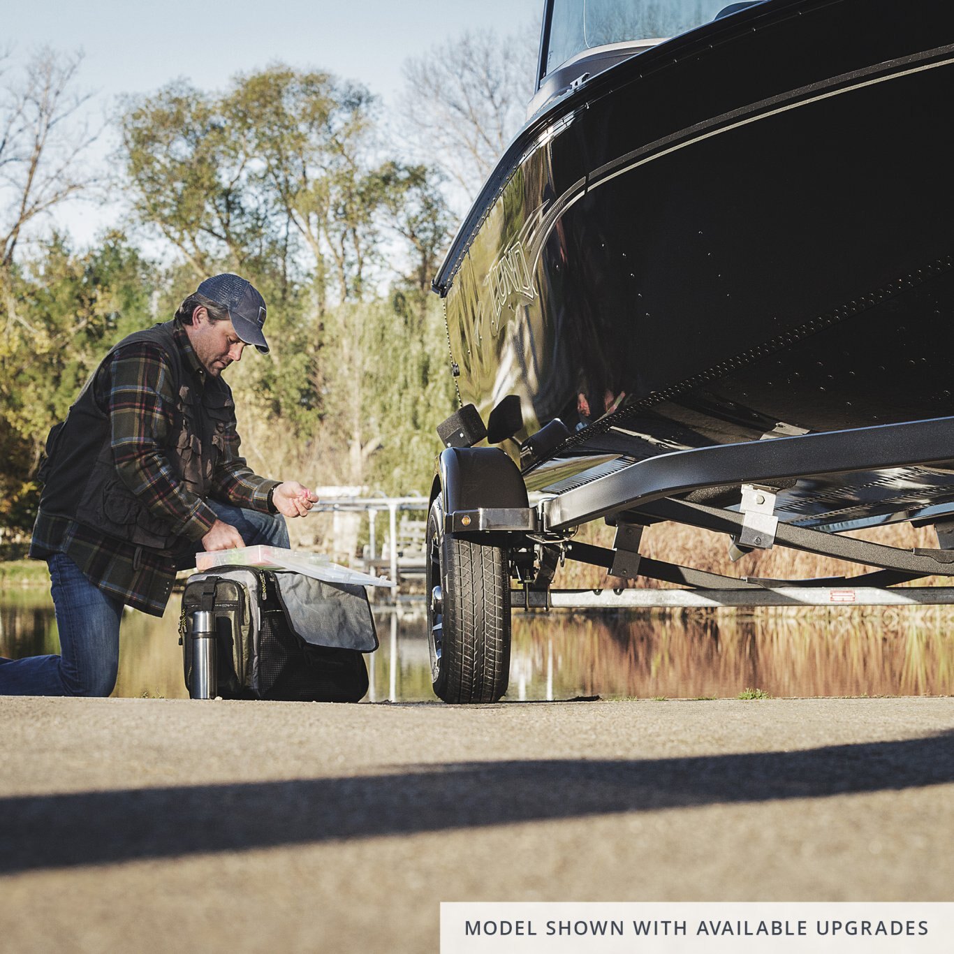 Karavan Single Axle1800# Bunk Trailer