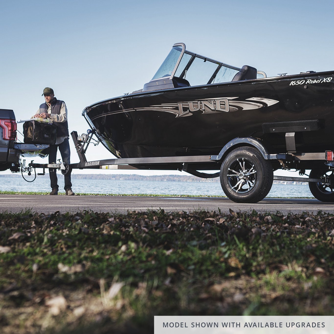 Karavan Single Axle1800# Bunk Trailer