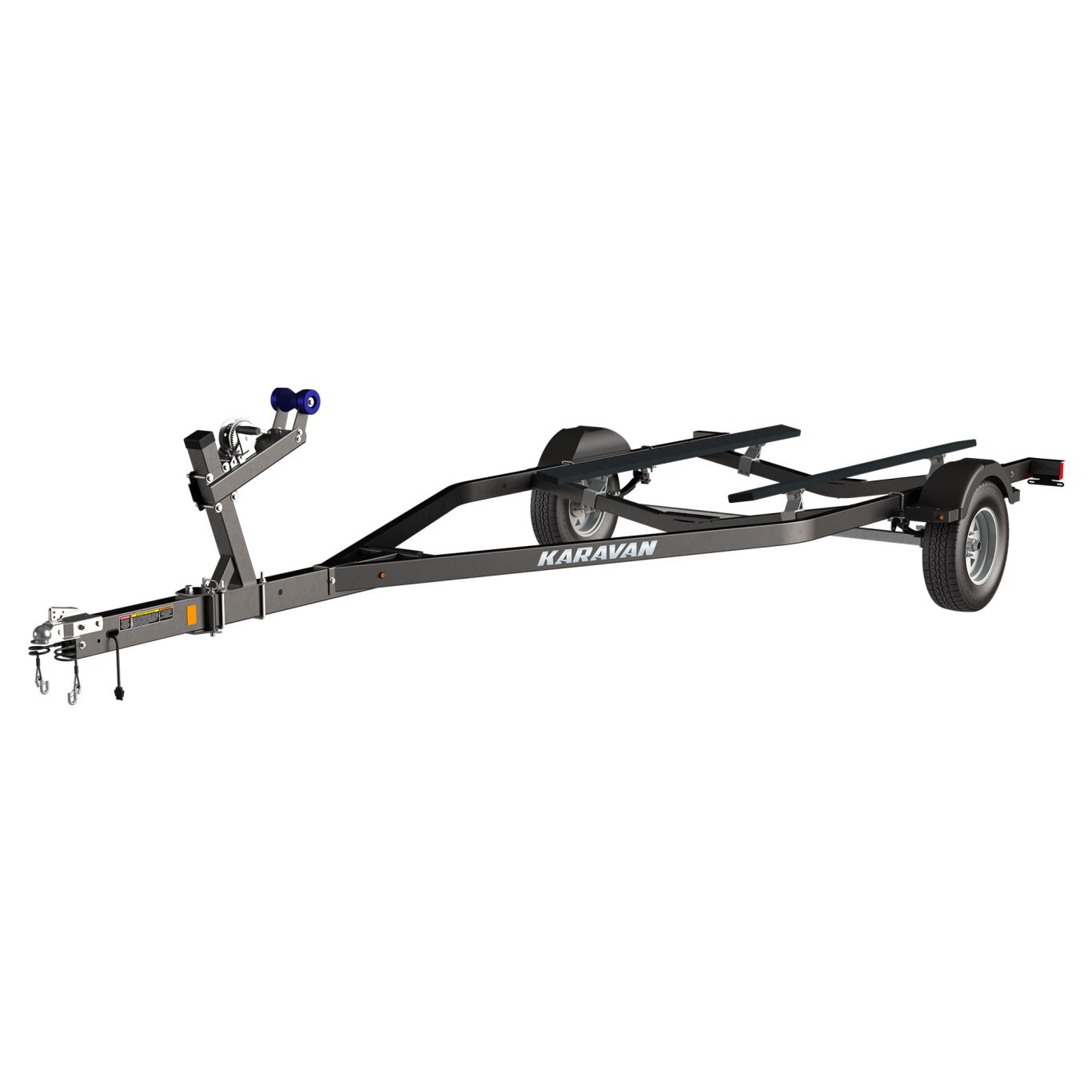 Karavan Single Axle 2400# Custom Bunk Trailer