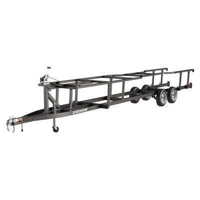 Karavan Scissor Lift Pontoon Trailer