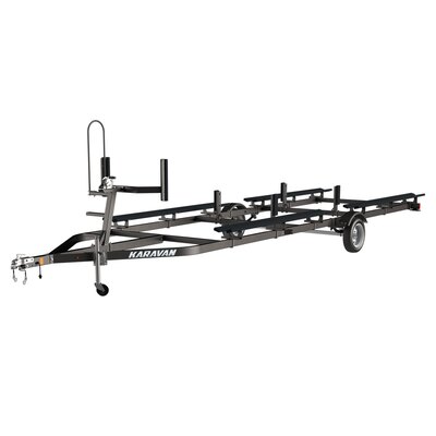 Karavan Single Axle Large Pontoon Trailer