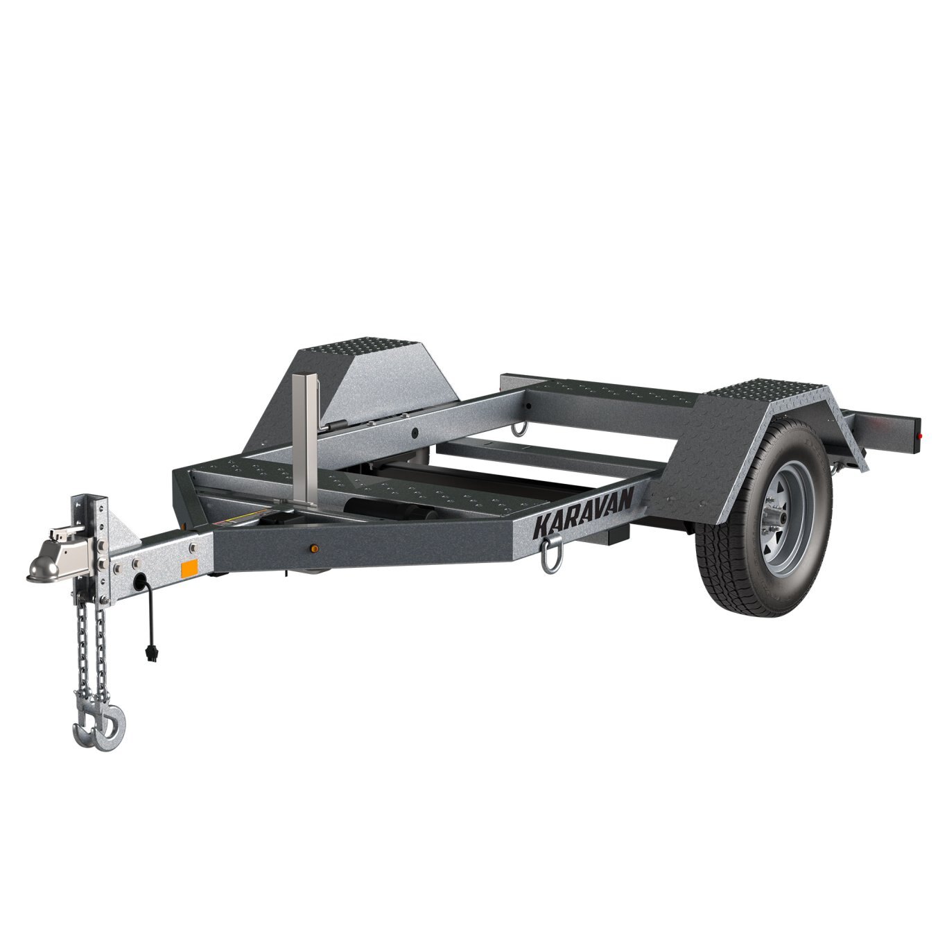 Karavan 48 x 67 In. 3750# GVWR Industrial Trailer