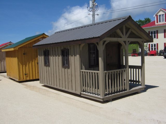 8x16 Shed with porch