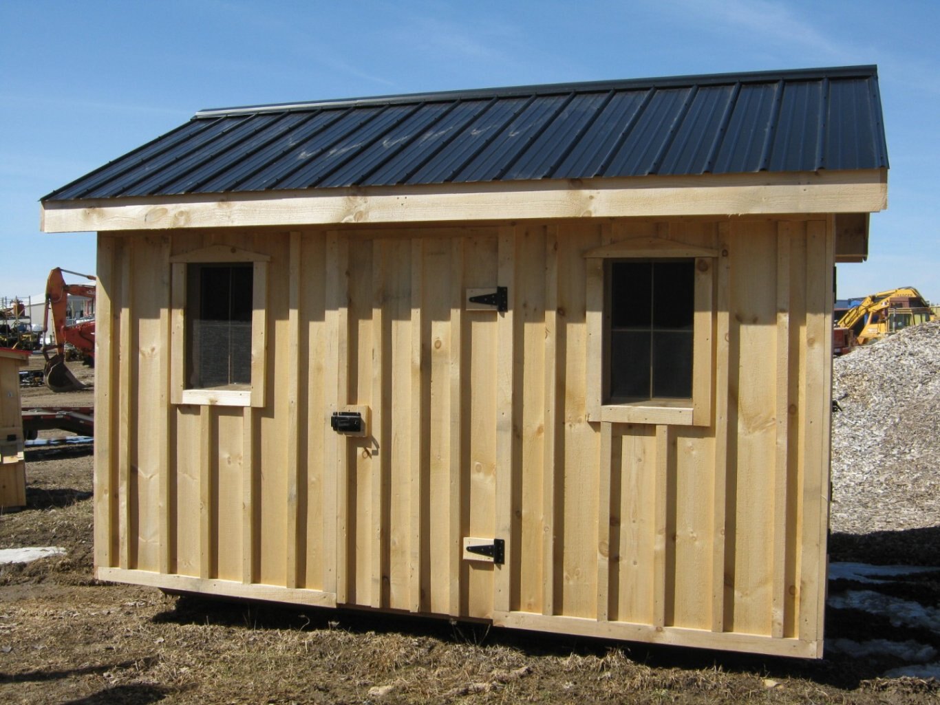 8x12 Wooden Shed