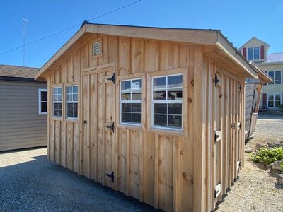8x12 Reverse Gable Shed