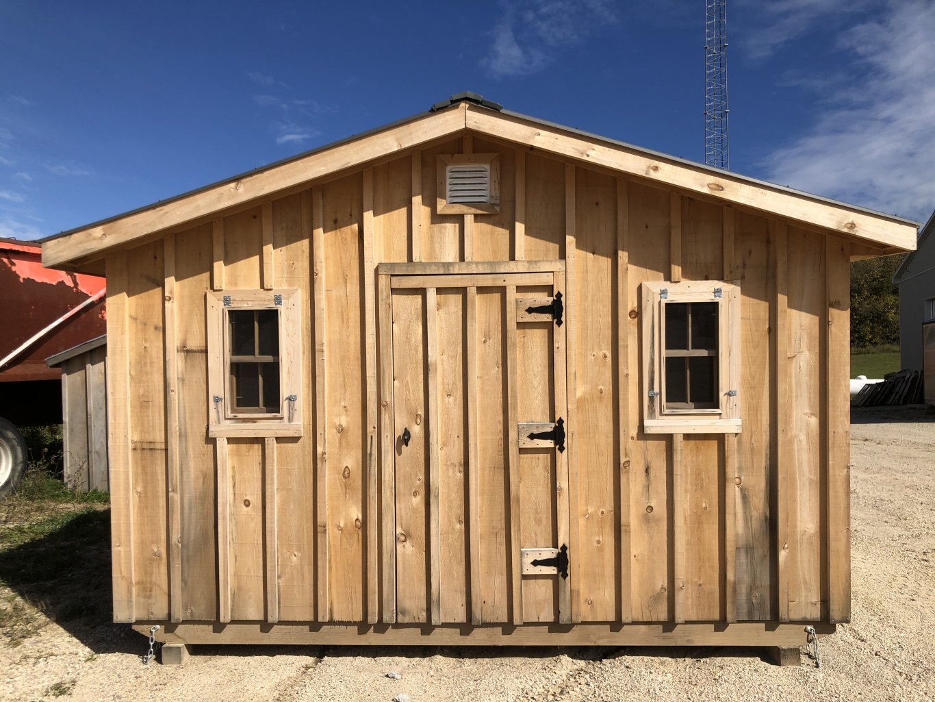 8x12 Reverse Gable Shed (No Floor)