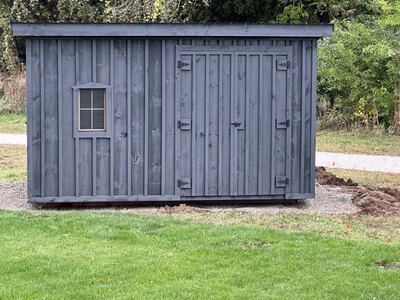 8x12 Reverse Gable Shed (No Floor)