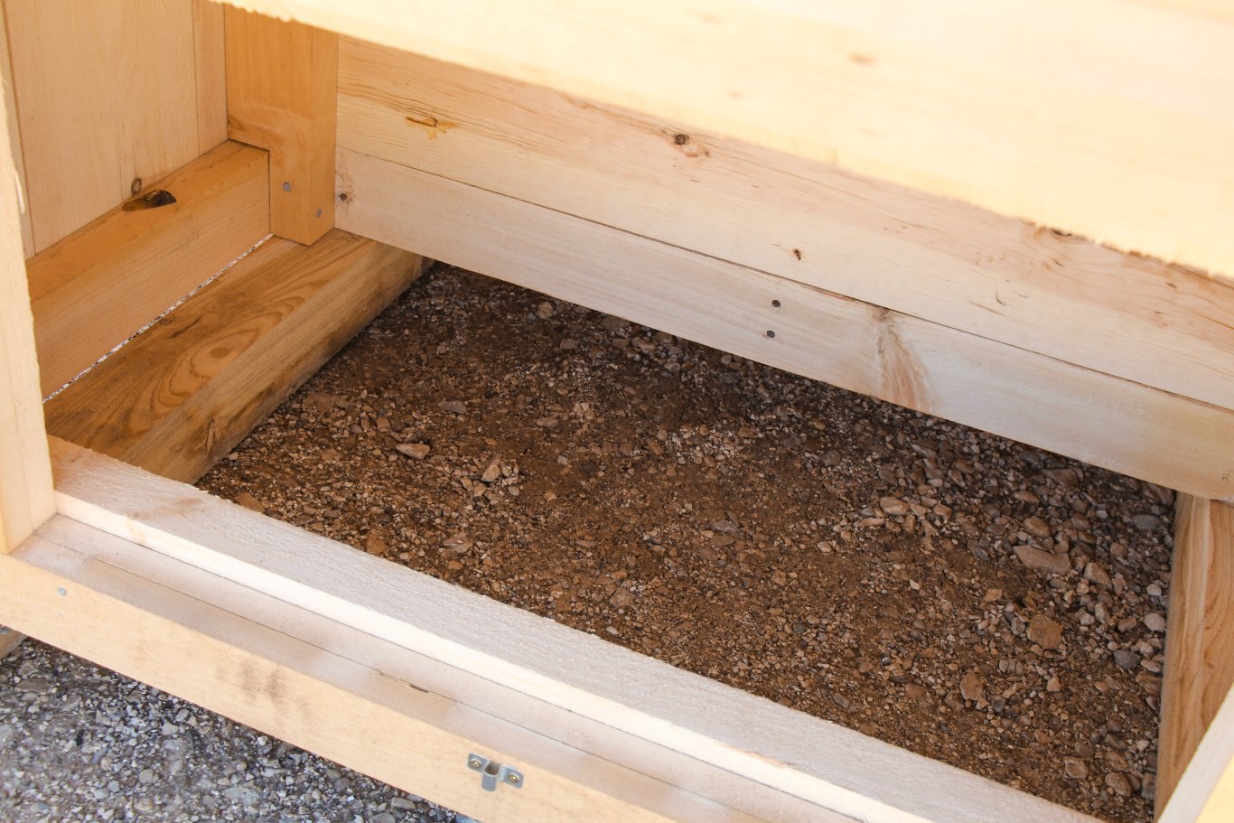 4x5 Outhouse with Clear Roof