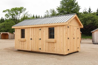 9x17.8 Custom Board & Batten Shed