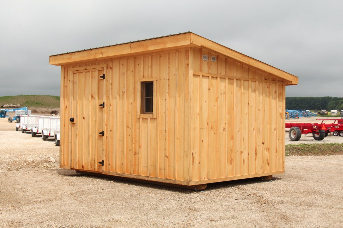 10x14 Single Slope Shed