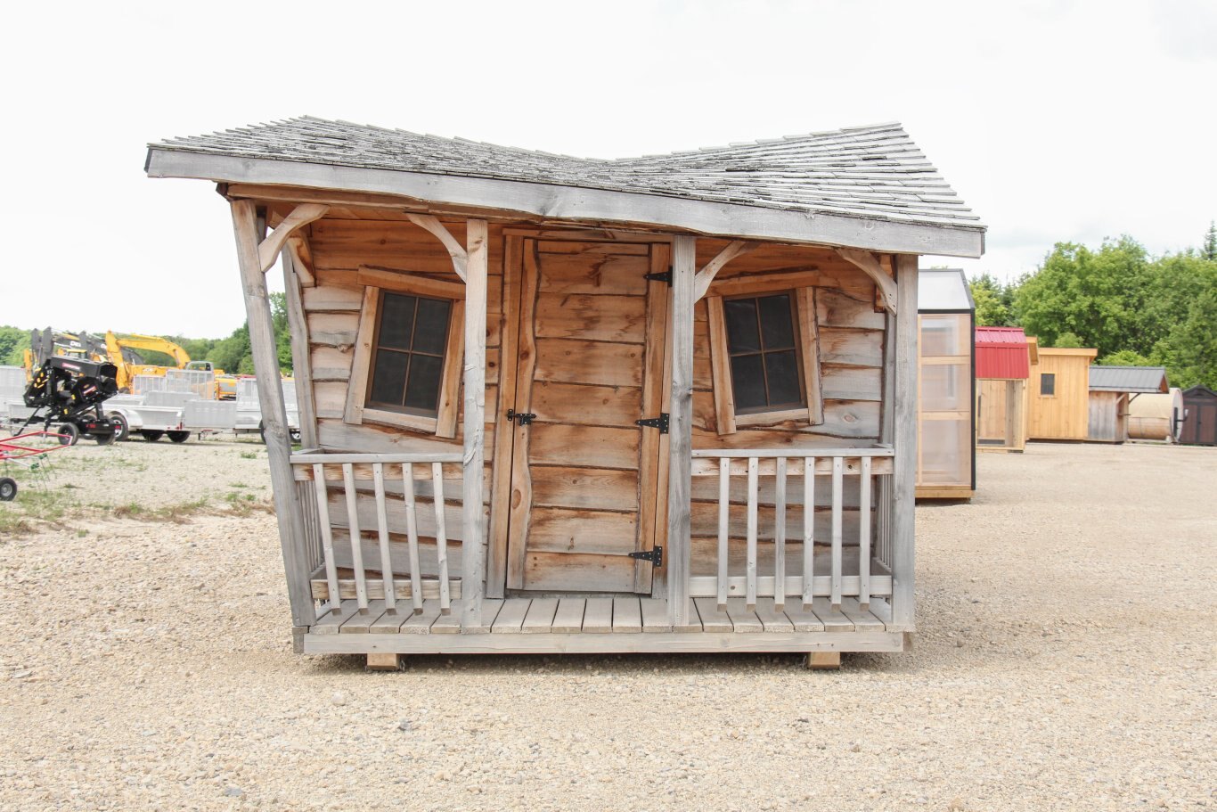 Crooked Shed with Porch