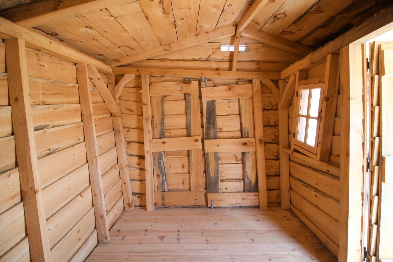 Crooked Shed with Porch