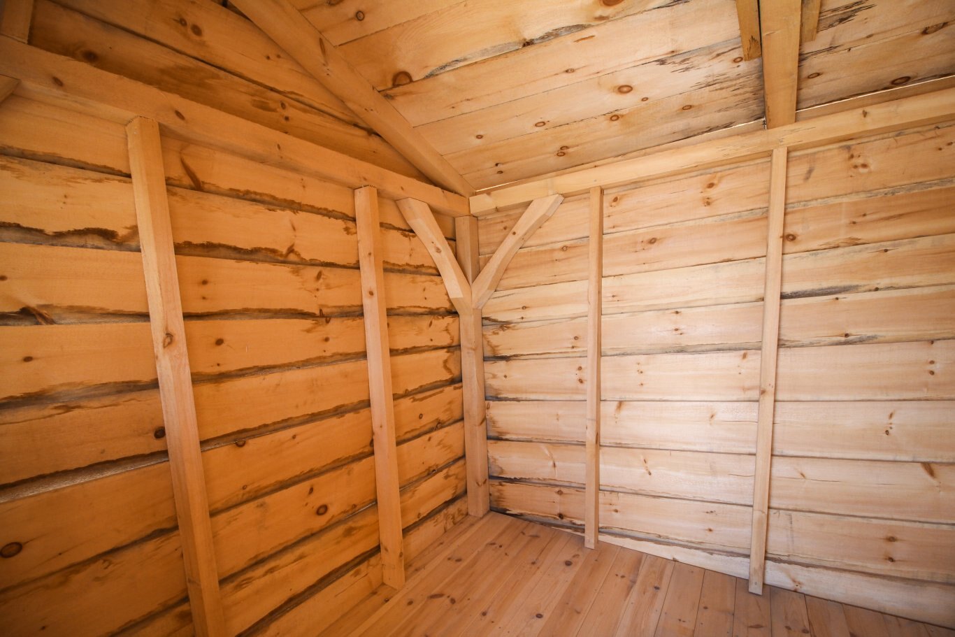 Crooked Shed with Porch