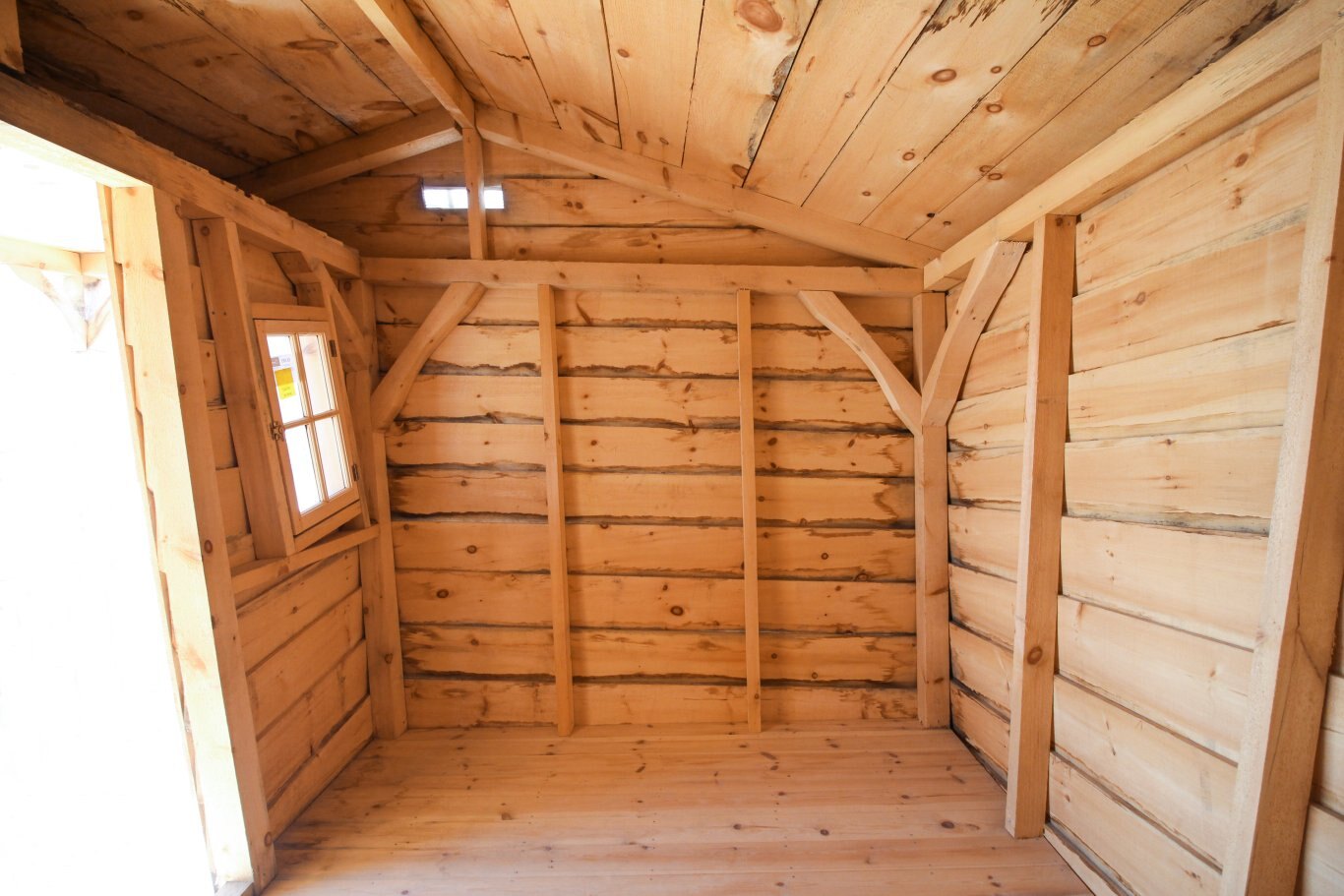 Crooked Shed with Porch