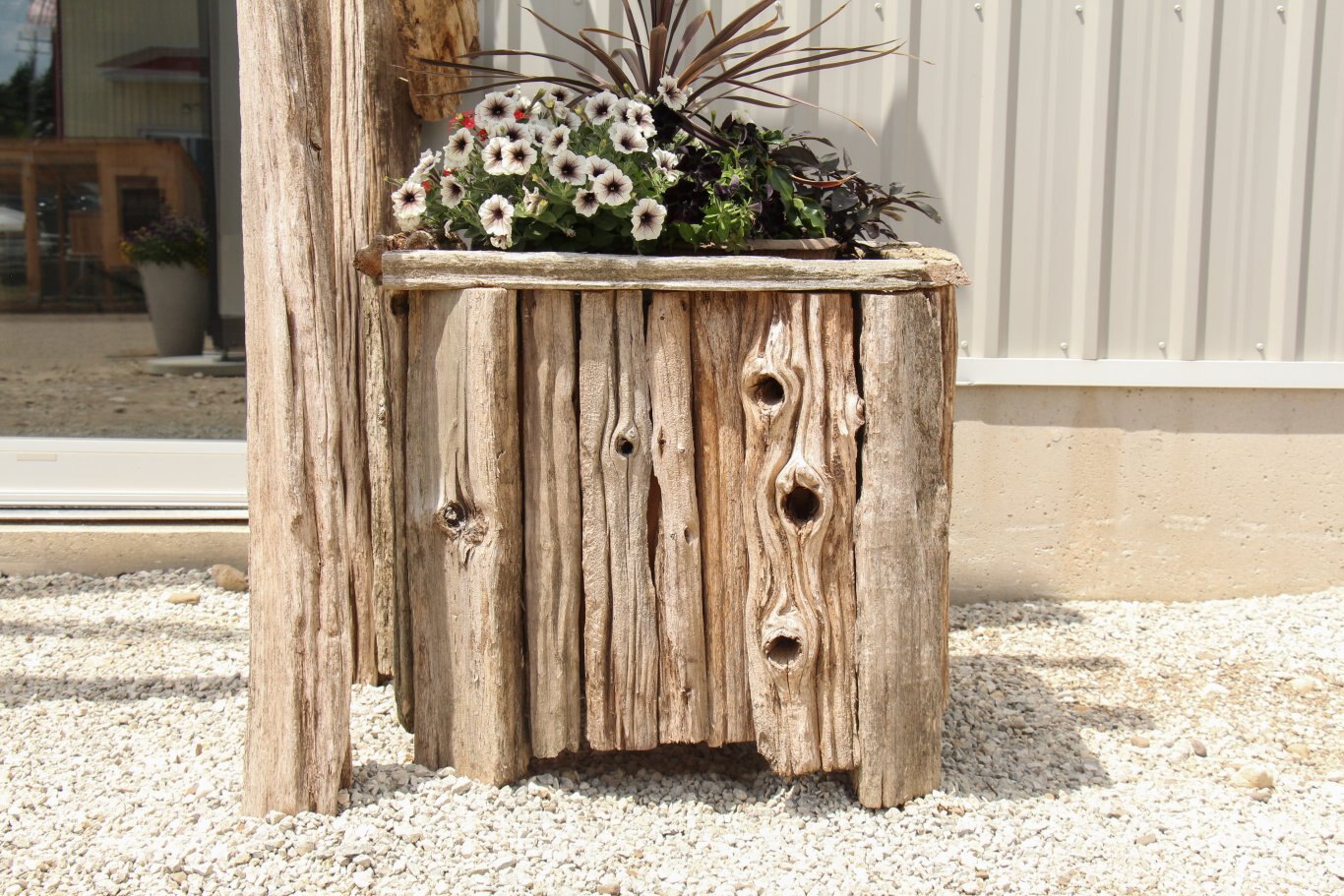 Cedar Rail Planters