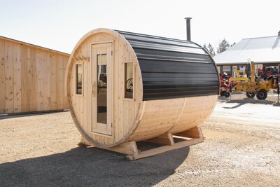 7x8 Barrel Sauna