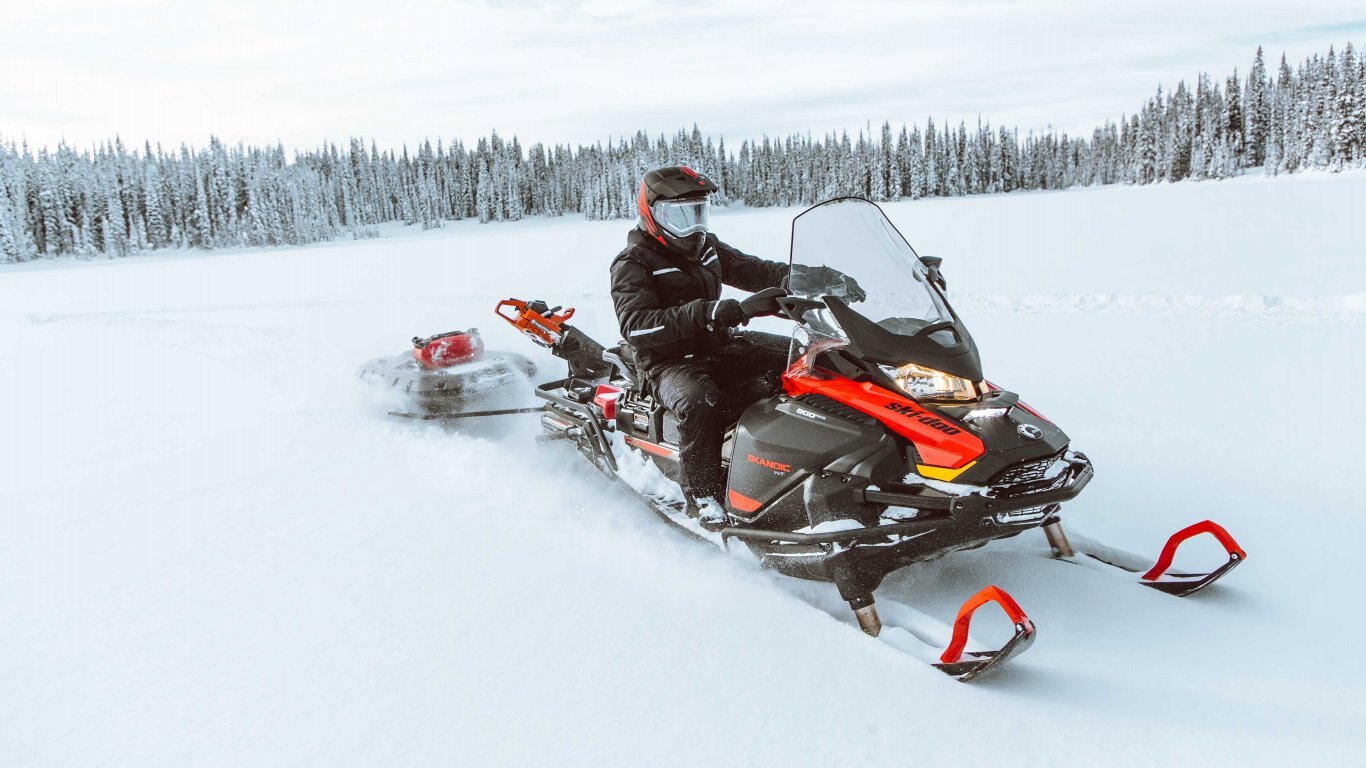 2022 Ski Doo Skandic SWT Rotax® 600R E TEC