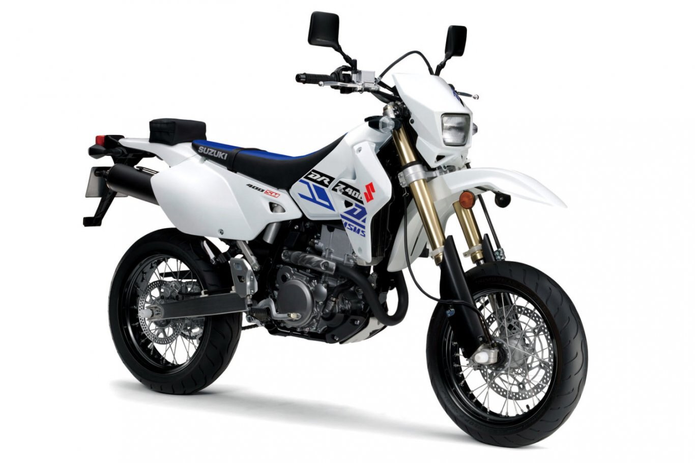 2022 Suzuki DR-Z400SM Special White