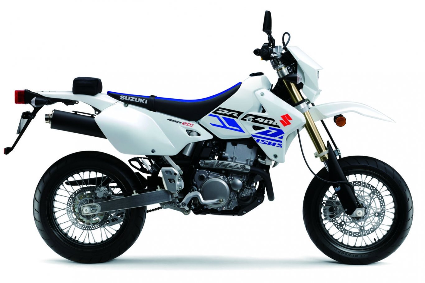 2022 Suzuki DR Z400SM Special White